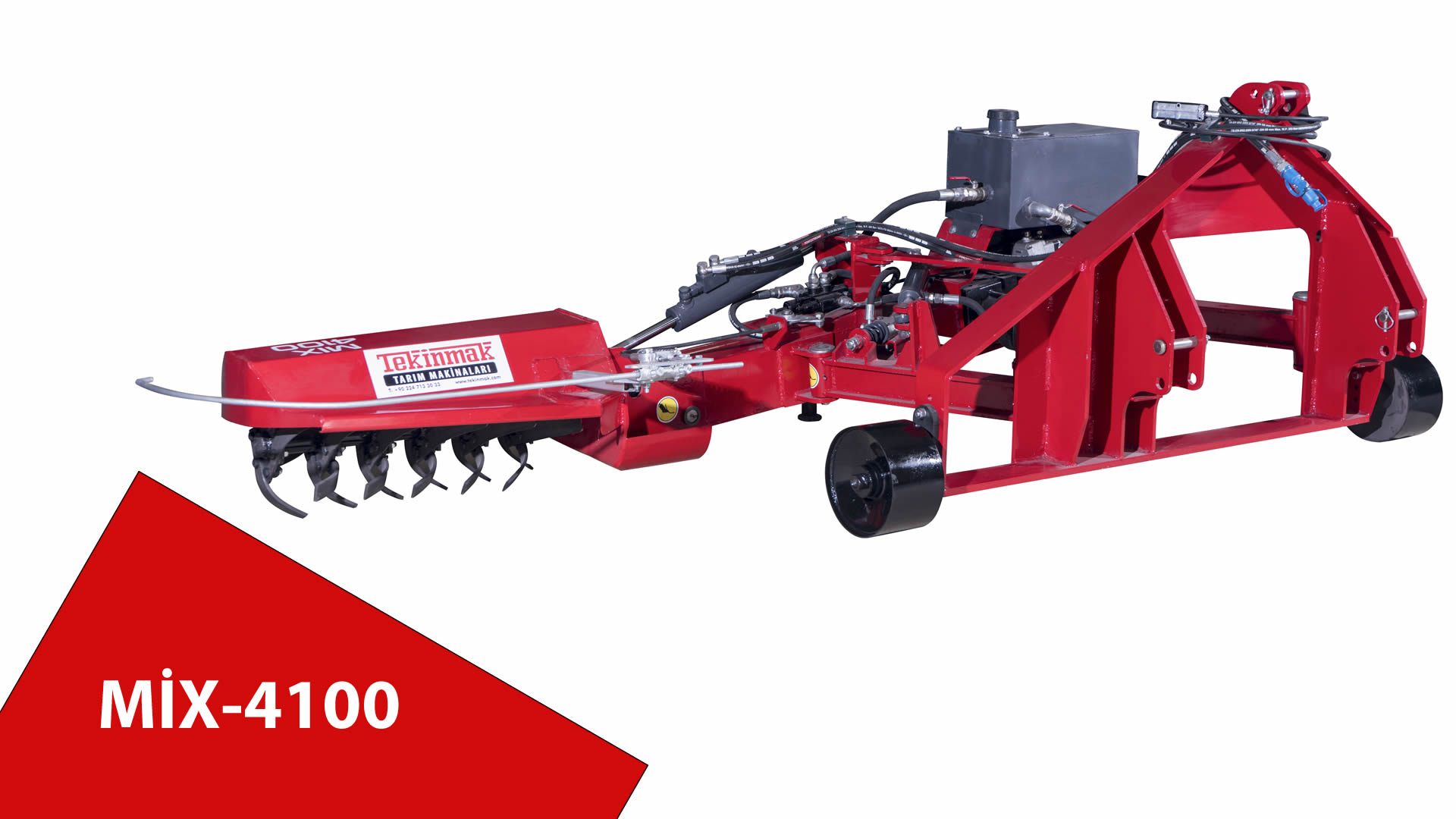 Duyargalı ara çapalama makinası Mıx-4100