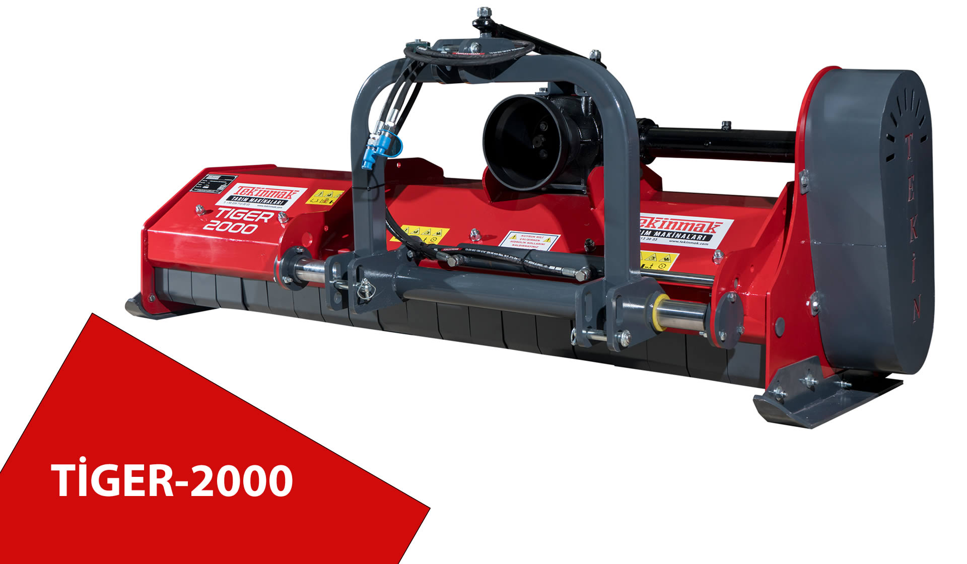 Ot ve sap parçalama makinası  Tıger-2000